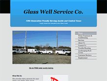 Tablet Screenshot of glasswellservice.com